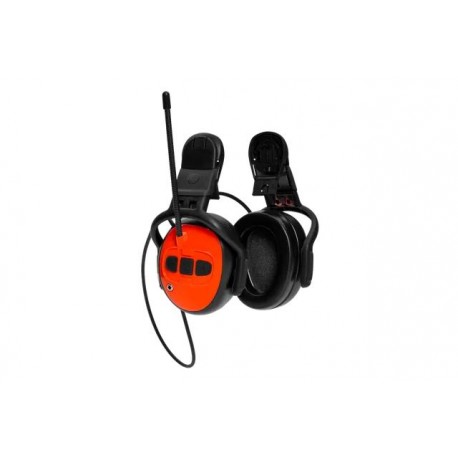 Ochronnik słuchu z radiem FM- dołłączenie do kasku